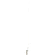 Scout PF AN NVHF00012T 3 - foot Stainless VHF Whip Antenna with Bracket for Sailboats - No Cable - PF AN NVHF00012T - Anchor Express