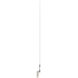 Scout PF AN NVHF00012T 3 - foot Stainless VHF Whip Antenna with Bracket for Sailboats - No Cable - PF AN NVHF00012T - Anchor Express