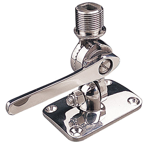 Sea - Dog Adjustable Antenna Base - Deck Mount - Investment Cast 316 Stainless Steel - 329230 - 1 - Anchor Express