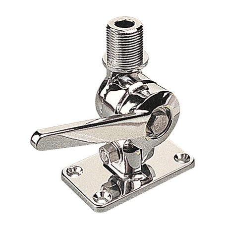 Sea - Dog Adjustable Antenna Base - Die Cast Zinc Chrome Plated - 329300 - 1 - Anchor Express