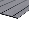 SeaDek 40" x 80" 6mm Teak Full Sheet - Brushed Texture - Storm Grey/Black (1016mm x 2032mm x 6mm) - 32279 - 80066 - Anchor Express