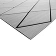 SeaDek 40" x 80" 6mm Two Color Diamond Full Sheet - Brushed Texture - Storm Grey/Black (1016mm x 2032mm x 6mm) - Anchor Express