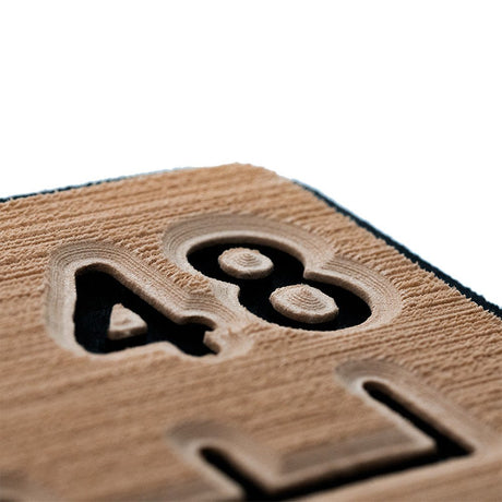 SeaDek 48” Routed Ruler - 6mm - Brushed Texture - Mocha/Black - Anchor Express