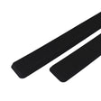 SeaDek Cockpit Coaming Bolster Set (2) - 4" x 39" & 20mm Thick - Black w/Brushed Texture - Anchor Express