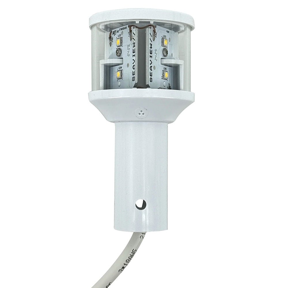 Seaview 24V C5 Certified Round 3NM LED All - Round Masthead Light - White - LTBLED24C5 - Anchor Express