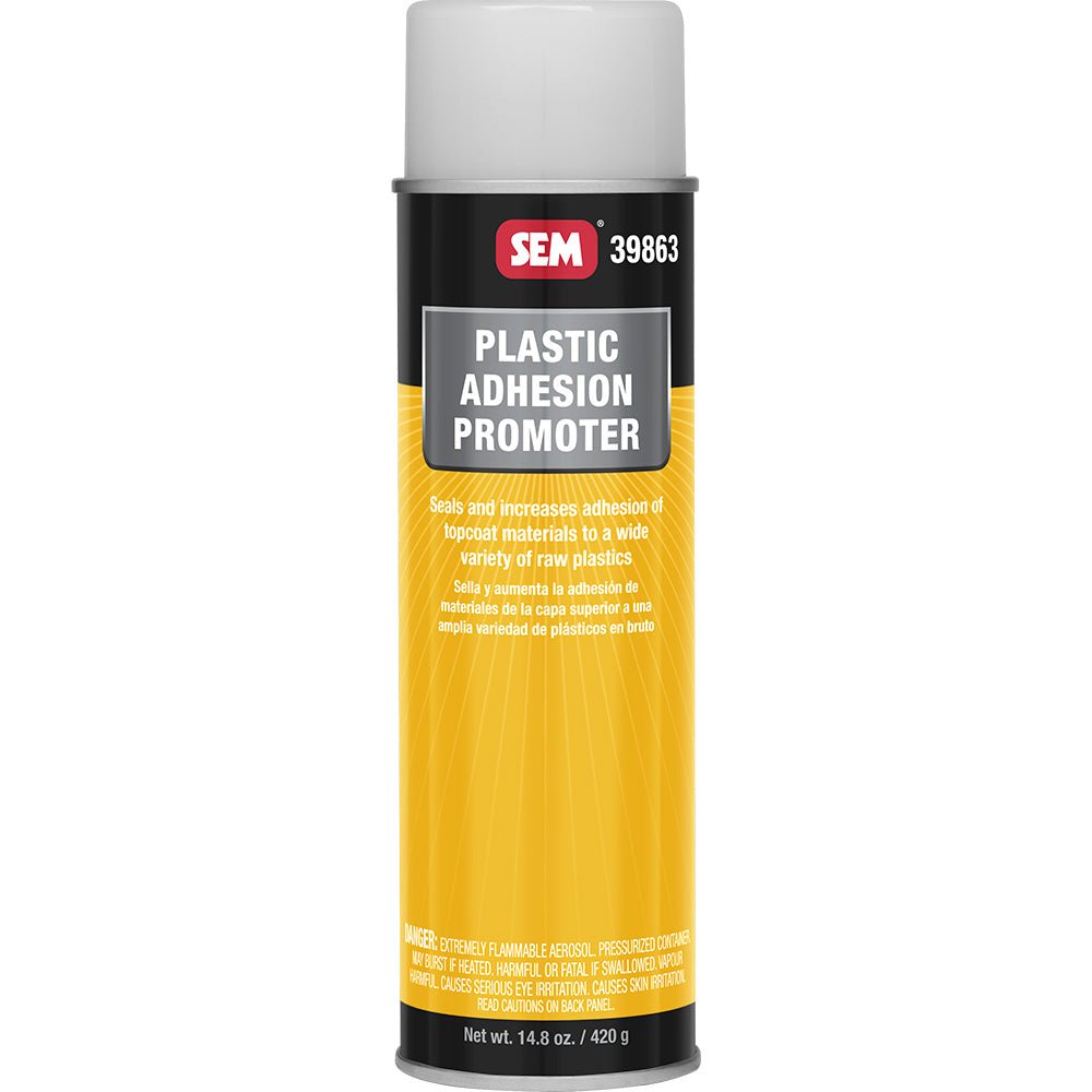 SEM Plastic Adhesion Promoter 16oz Aerosol Can for Improved Bonding on Olefin Plastics - 39863 - Anchor Express