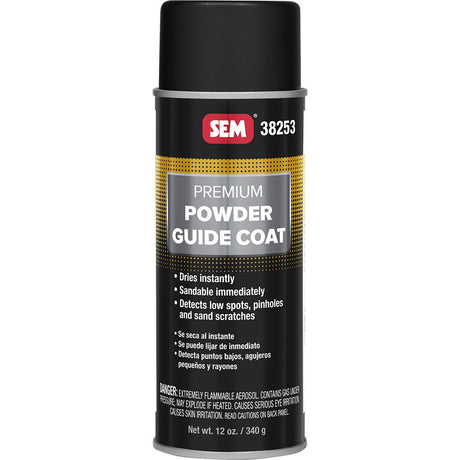 SEM Premium Powder Guide Coat 16oz Aerosol Can for Auto Body Sanding - 38253 - Anchor Express