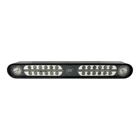 Shadow - Caster Eagle Ray LED Light Bar - Black Housing & Dual Optics - SCM - EAGLE - RAY - BK - Anchor Express
