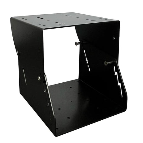 Shark Seating A2 Plinth Black Alloy with 200 - 300mm Adjustable Height - FXXCAA04 - Anchor Express