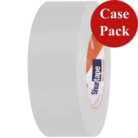 Shurtape UV - Resistant Marine Heat Shrink Tape - 48MM x 55M Roll - Straight Edge White *Case of 24 Rolls* - Anchor Express