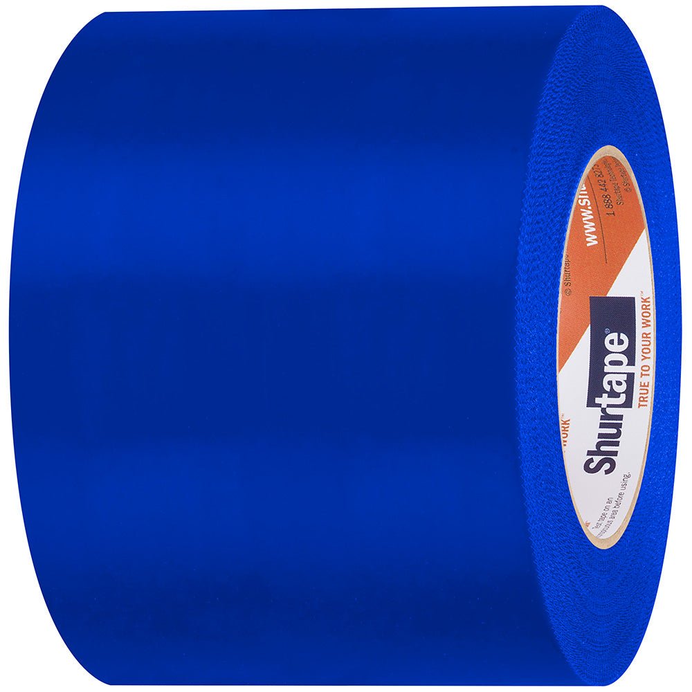 Shurtape UV - Resistant Marine Heat Shrink Tape - 96MM x 55M Roll - Serrated Edge Blue - Anchor Express