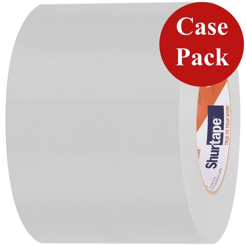 Shurtape UV - Resistant Marine Heat Shrink Tape - 96MM x 55M Roll - Straight Edge White *Case of 12 Rolls* - Anchor Express