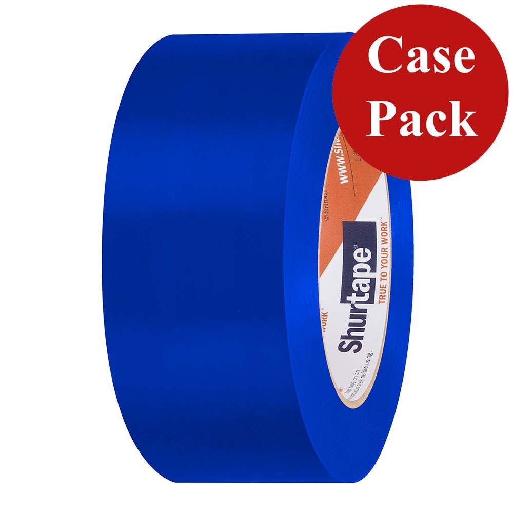 Shurtape UV - Resistant Marine Hull Preservation Tape - 48MM - 33M Roll - Straight Edge Blue *Case of 24 Rolls* - Anchor Express