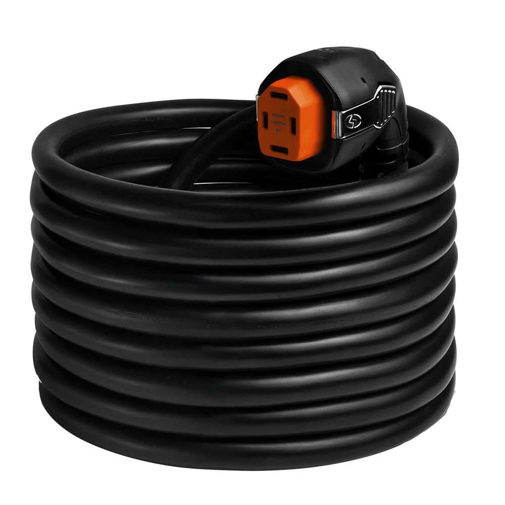 Combo Entrée Et Prise SmartPlug 50 Ampères Noir – Pour Bateau Et Camping-car