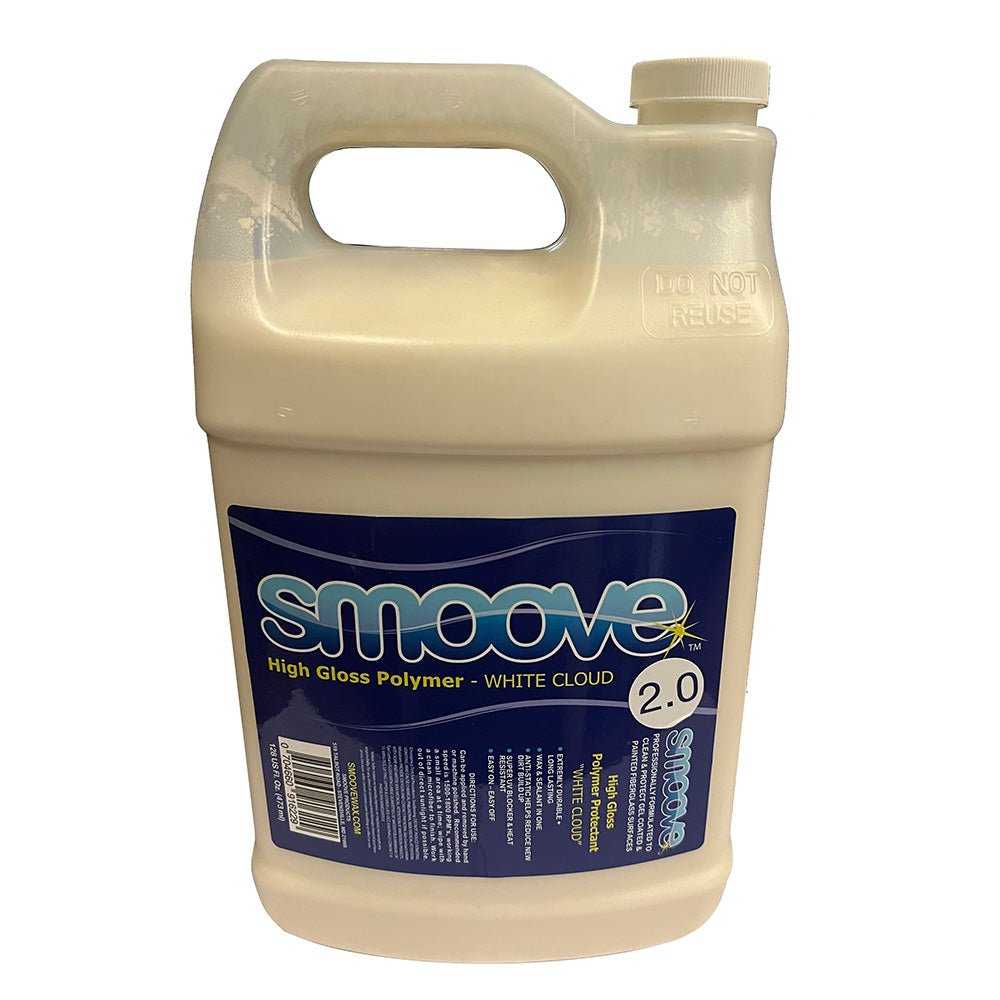 Smoove White Cloud High Gloss Polymer 2.0 - Gallon - SMO012 - Anchor Express