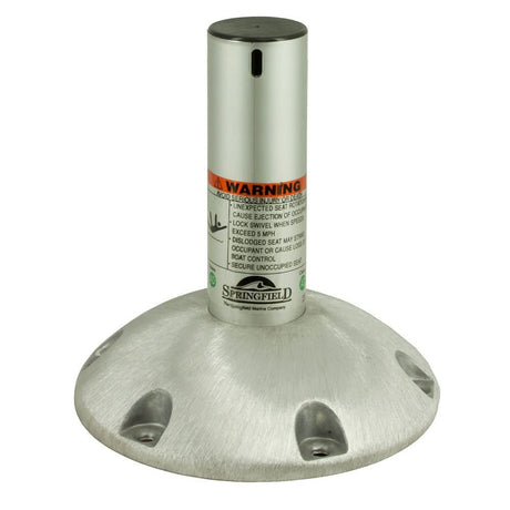 Springfield Marine 1250309 - LNS 2 - 3/8 inch Explorer Fixed - Height Locking Pedestal - 9 inch - 1250309 - LNS - Anchor Express