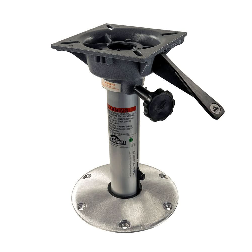 Springfield Marine 1300712 - L1 2 - 3/8 - inch Plug - In Locking 3 - Piece Pedestal Package - 12 - inch - 1300712 - L1 - Anchor Express