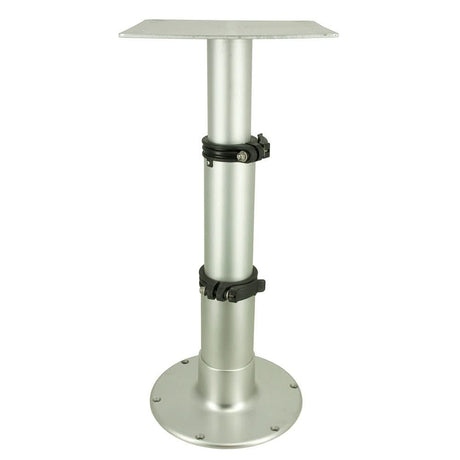 Springfield Marine 3 - Stage Table Pedestal Package with Adjustable Aluminum Post and Stable Floor Base - 1660231 - Anchor Express