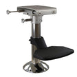Springfield Marine 4 - inch Offshore Fixed - Height Helm Pedestal Package with Swivel and Flip - Up Footrest - 1457545 - Anchor Express