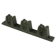 Springfield Marine ABS Plastic 3 - Rod Holder Pair with Bungee - Versatile Mounting for Boat Fishing - 1760004 - Anchor Express