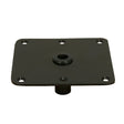 Springfield Marine KingPin Standard Square Steel Base with Satin E - Coat - 7x7 Inches - 3620011 - Anchor Express