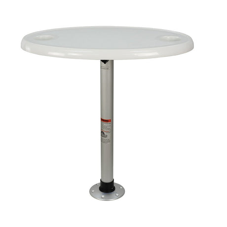 Springfield Thread - Lock™ Electrified Oval Table Package w/LED Lights & USB Ports - 1691227 - L1 - Anchor Express