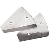 StrikeMaster Lazer Hand 6 - Inch Replacement Blades | Chrome - Alloy Stainless Steel - LD - 6B - Anchor Express