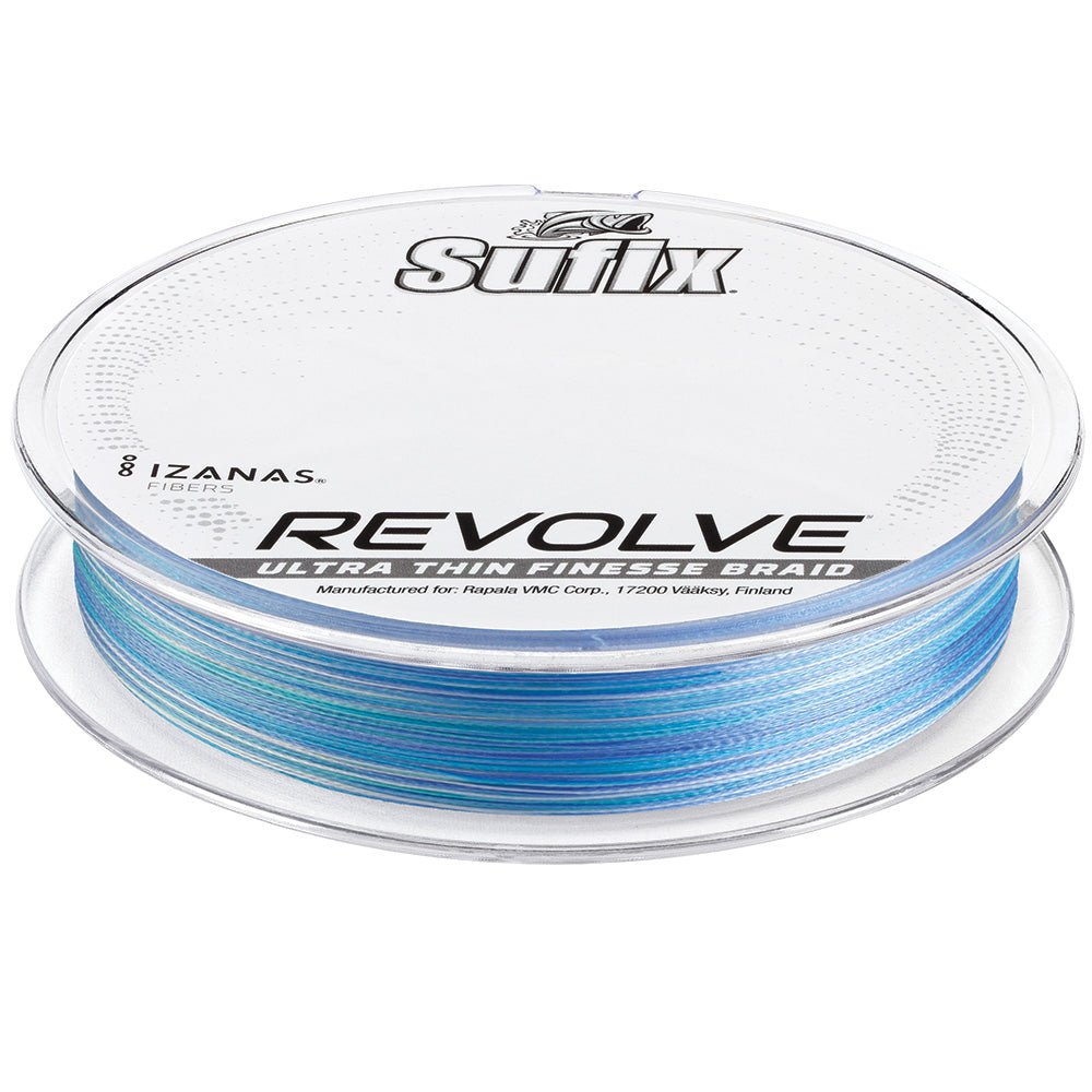 Sufix Revolve Braid - 4 lb Coastal Camo, 200 Yards for Spinning and BFS Applications - 691 - 504CC - Anchor Express