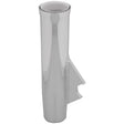 TACO Marine Flared Weld - On Rod Holder with White PVC Liner, 9 - 3/4 Inch Length, 1 - 3/4 Inch ID, Part Number F31 - 2230BXY - 4A - F31 - 2230BXY - 4A - Anchor Express