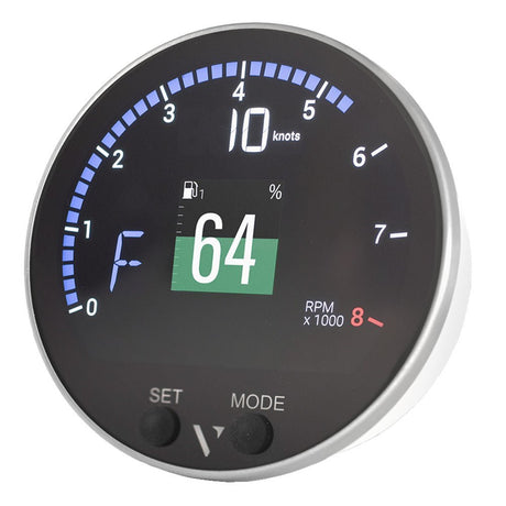 Veratron Suzuki VMH - 35 PWM Display with Sumitomo Connectors - High - Resolution Marine Digital Gauge - B00204101 - Anchor Express