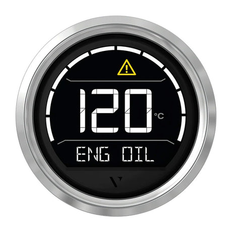 Veratron VL Digital 52 with Triangular Chrome Bezel - Advanced Digital Instrumentation - B00205703 - Anchor Express