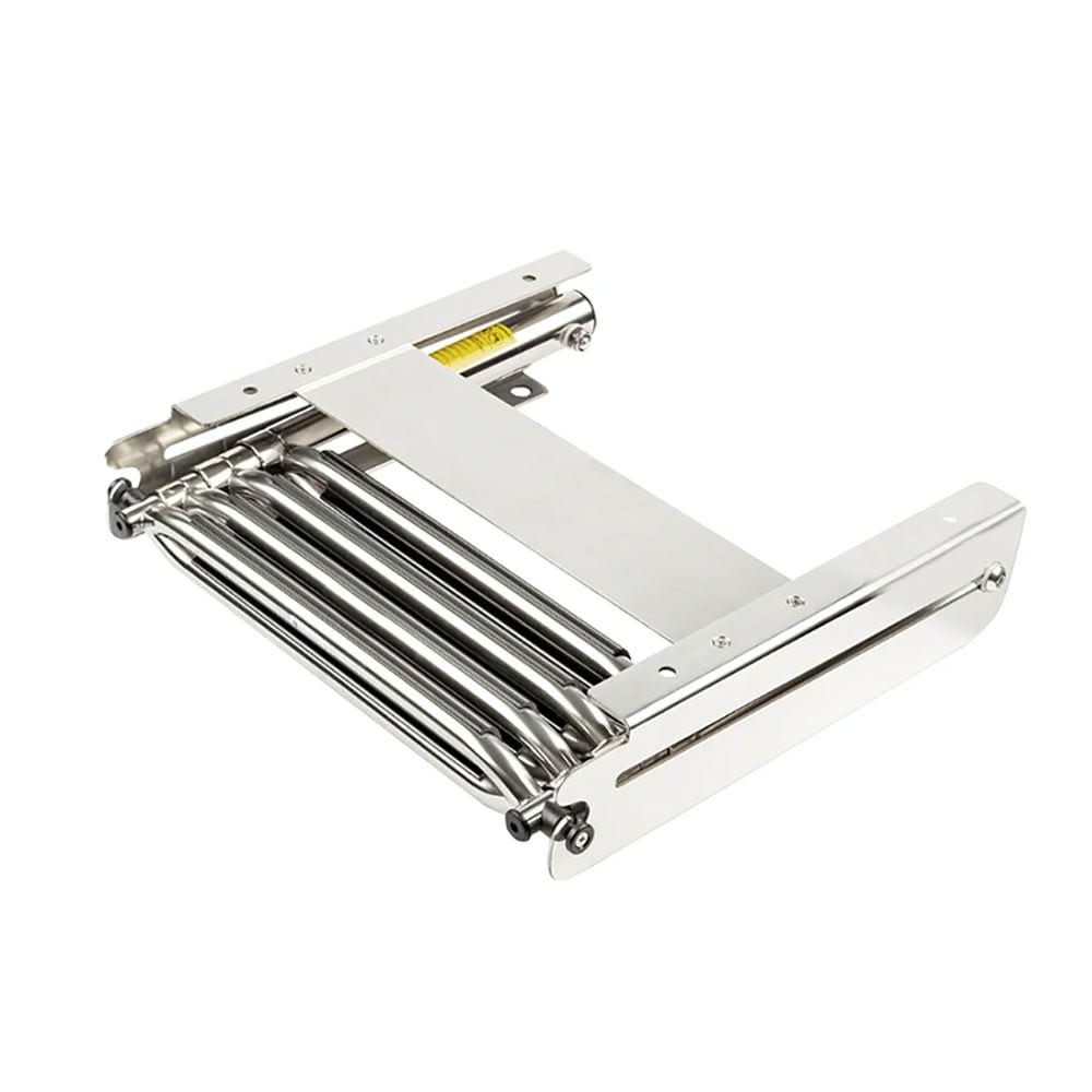 Whitecap 304 Stainless Steel 4 - Step Sliding Under Platform Ladder - Anchor Express