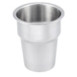 Whitecap Extra Large Stainless Steel Flush Cupholder - S - 3507C - Anchor Express