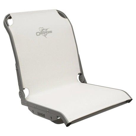 Wise 3374 Aero X™ Cool - Ride Mesh Mid - Back Boat Seat - White - 3374 - 784 - Anchor Express