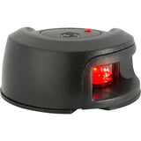 Attwood LightArmor Deck Mount Navigation Light - Black Composite - Port (red) - 2NM - NV2012PBR-7