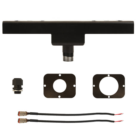 Rigid Industries Pole Mount Kit - Black - 40095