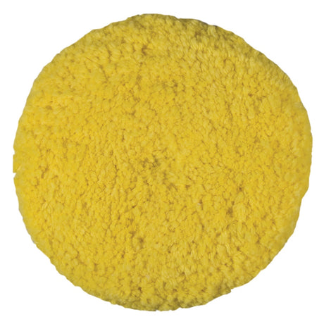 Presta Rotary Blended Wool Buffing Pad - Yellow Medium Cut - *Case of 12* - 890142CASE