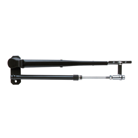 Marinco Wiper Arm, Deluxe Black Stainless Steel Pantographic - 12"-17" Adjustable33032A - 33032A