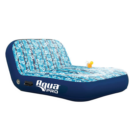 Aqua Leisure Ultra Cushioned Comfort Lounge Hawaiian Wave Print - 2-PersonAPL17011S2 - APL17011S2
