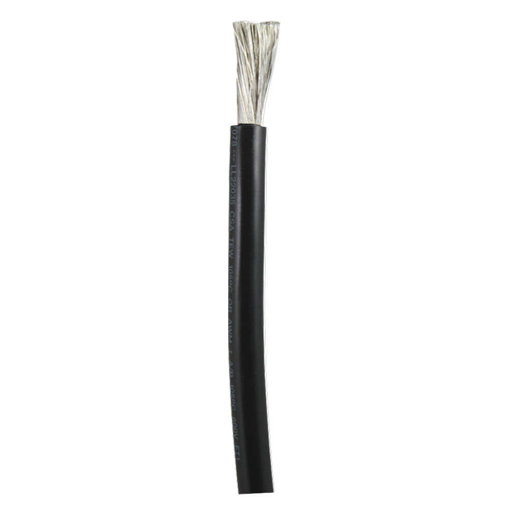 Ancor Tinned Copper Battery Cable, 3/0 AWG (81mm=) - Black - Sold By The Foot1180-FT - 1180-FT