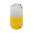 Marinco Locking Connector - 15A, 125V - Yellow4731CR - 4731CR