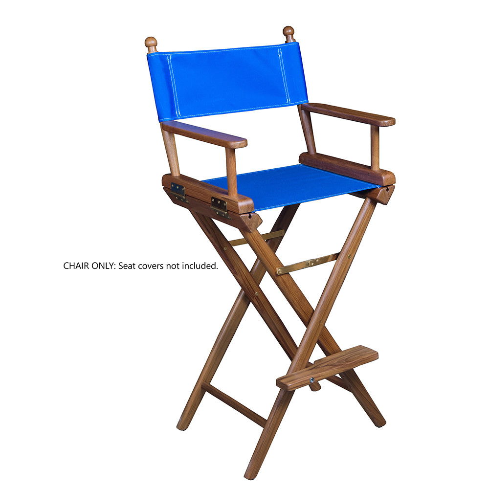 Whitecap Captain's Chair w/o Seat Covers - Teak60039 - 60039
