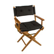 Whitecap Director's Chair w/Black Cushion - Teak61041 - 61041