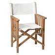 Whitecap Director's Chair II w/Sail Cloth Seating - Teak61054 - 61054