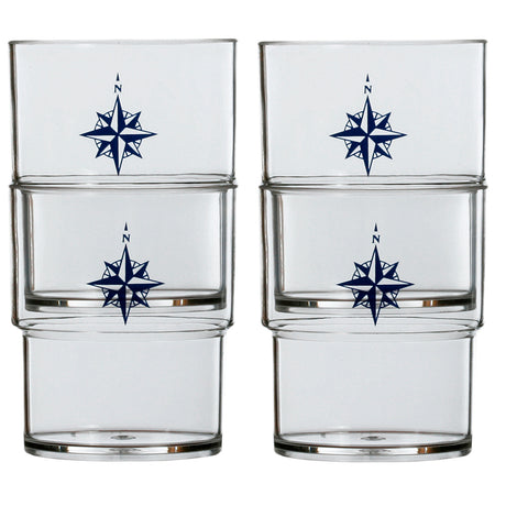 Marine Business Stackable Glass Set - NORTHWIND - Set of 1215103C - 15103C
