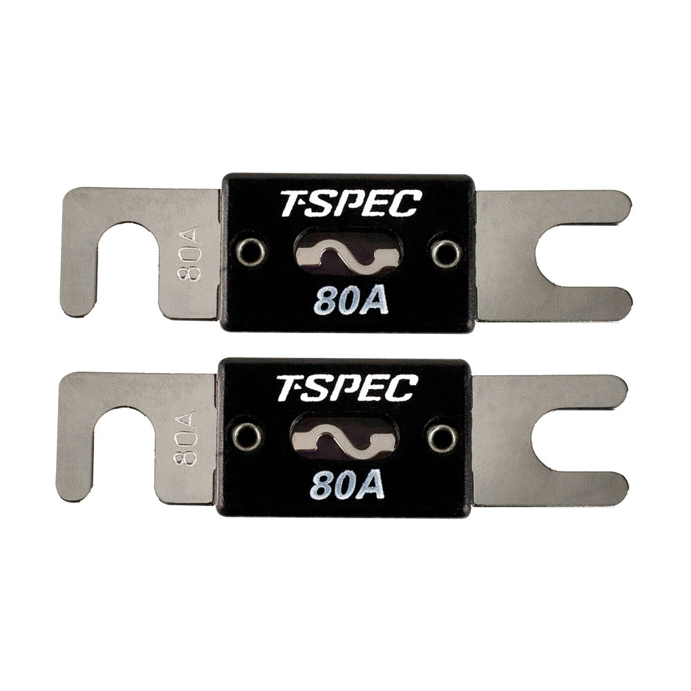 T-Spec V8 Series 80 AMP ANL Fuse - 2 PackV8-ANL80 - V8-ANL80