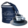 Marine Business Melamine Tableware Set & Basket - SAILOR SOUL - Set of 2414144 - 14144