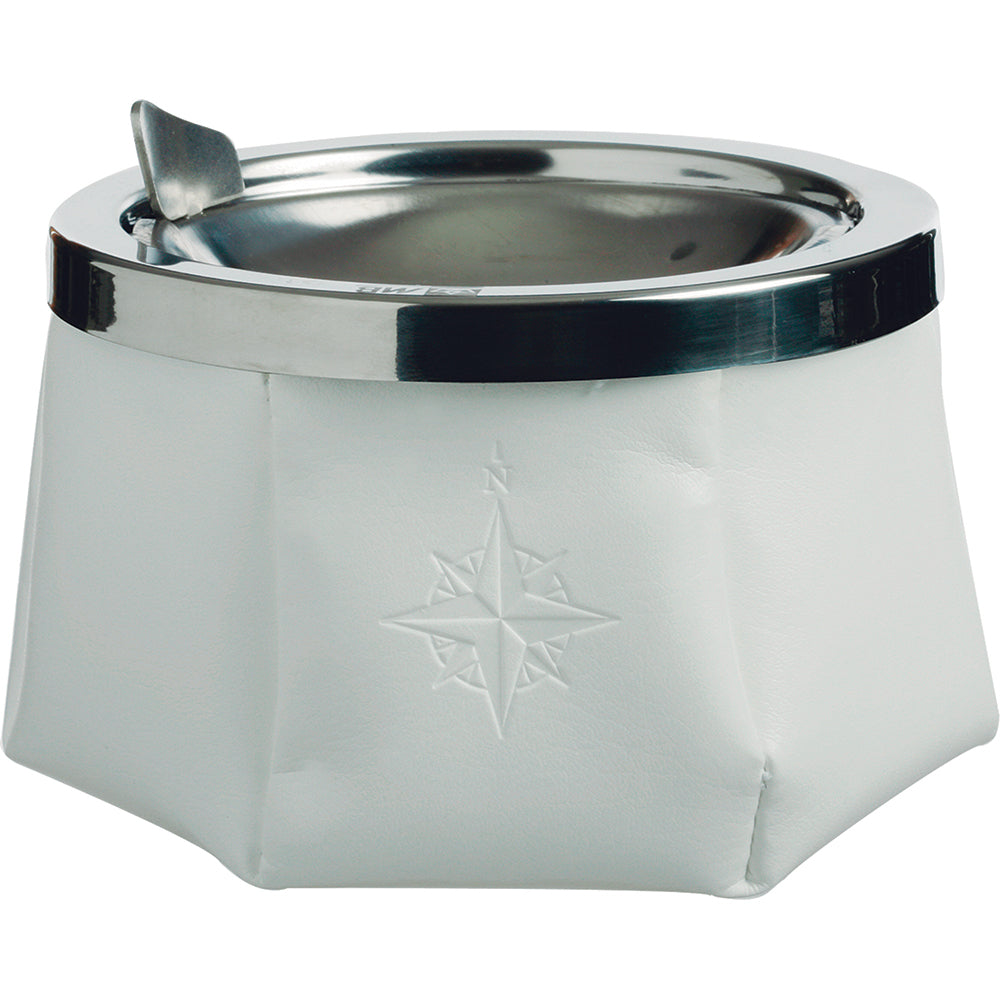 Marine Business Windproof Ashtray w/Lid - White30102 - 30102