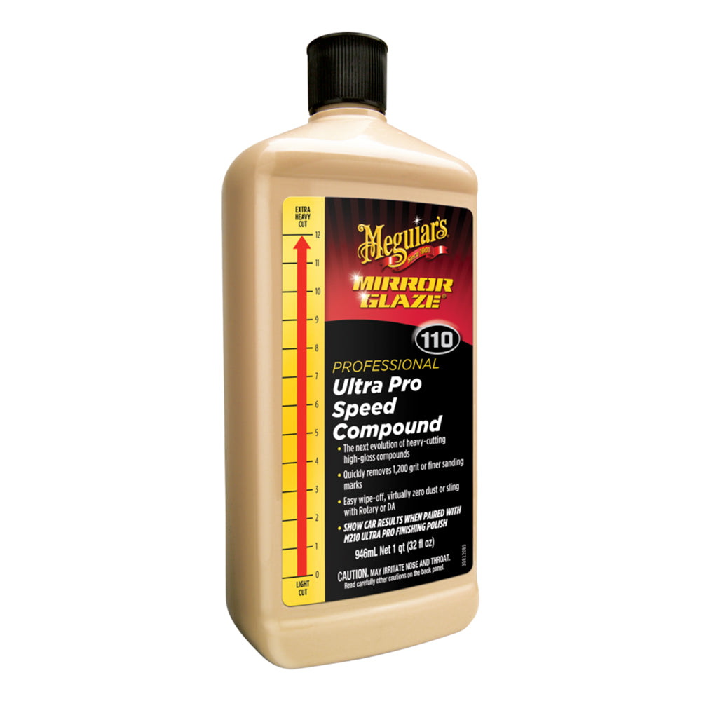 Meguiar's Mirror Glaze Ultra Pro Speed Compound - Heavy Cut, High Gloss - 32ozM11032 - M11032