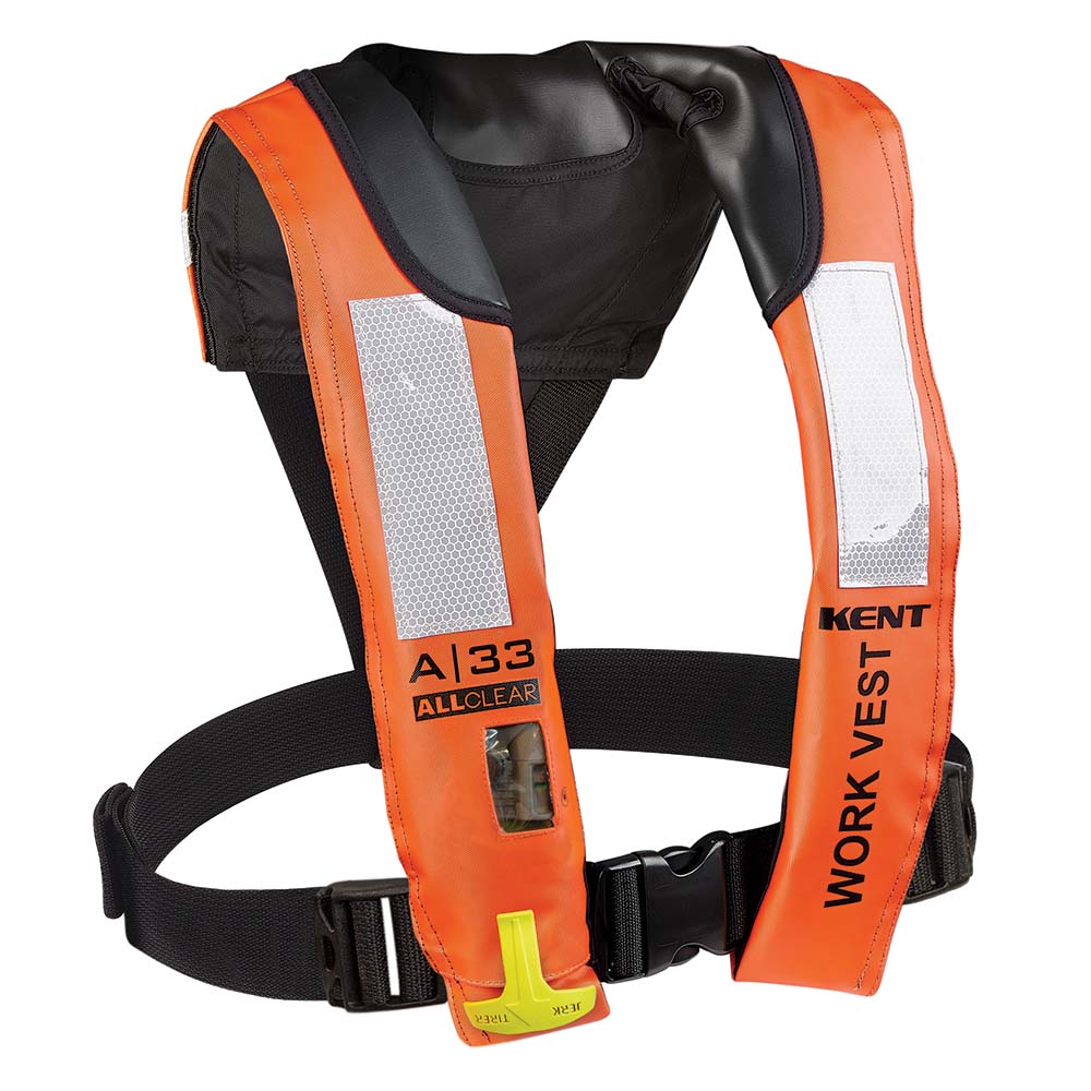 Kent A-33 All Clear Auto Inflatable Work Vest - 134402-200-004-21